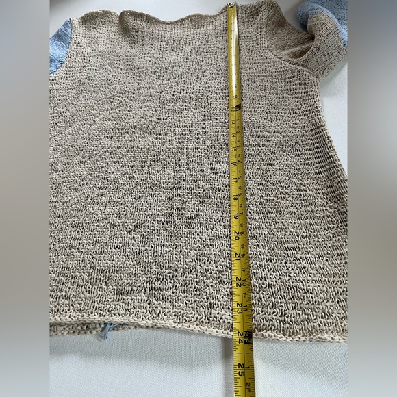 Crazy Horse Blue Floral Women’s Knit Sweater - L - Picture 9 of 10